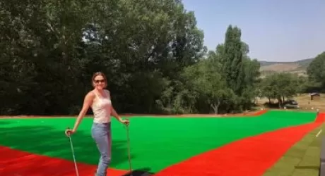 SPAGNA - Sci estivo sulla pista in Neveplast