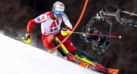 Kitbuehel, Feller vince lo slalom, Italia non pervenuta