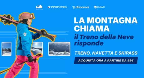 Treni della Neve: il modo più semplice per andare a sciare (senza auto)