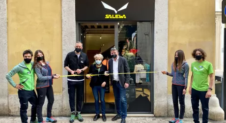 A Verona il nuovo Salewa store con un ricordo di Andrea Zambaldi 