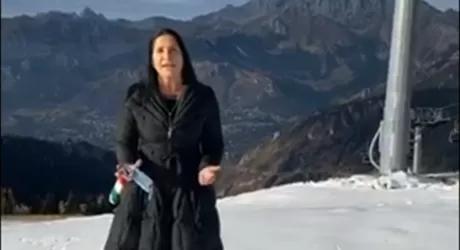 MONTE PORA - L'appello di Lara Magoni: Conte si svegli! La montagna non può morire. Video