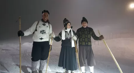 A Folgaria fiaccolata storica per Carnevale