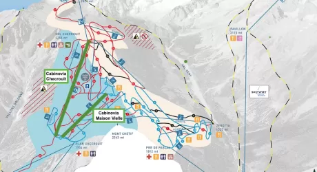 COURMAYEUR - In arrivo due nuove cabinovie in zona Checrouit