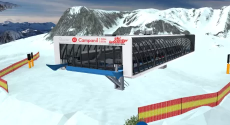 SKI CENTER LATEMAR - Ecco come sarà la nuova seggiovia Campanil di Pampeago/Predazzo