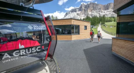Alta Badia, la nuova cabinovia Crusc 1, fotogallery