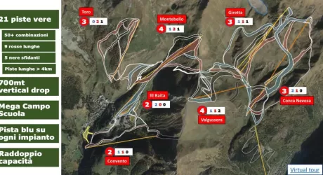 FOPPOLO - C'è un piano di rilancio con nuove seggiovie e piste