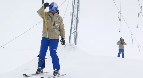 STELVIO - Paris torna sugli sci: "Buon feeling, ora a Zermatt con gli altri"