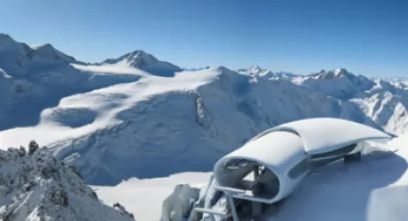 PITZTAL - Nuova telecabina e nuovo bar piu' alto di tutta l'Austria