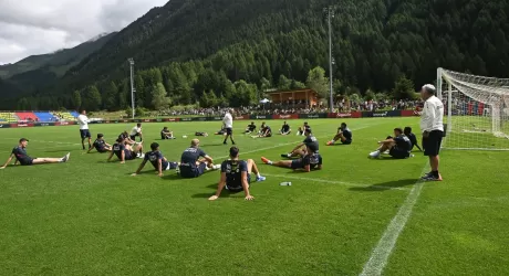 RIO PUSTERIA - Al via il ritiro del Bologna