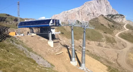 NASSFELD PRAMOLLO - Nuova seggiovia a sei posti Rudnigsattel