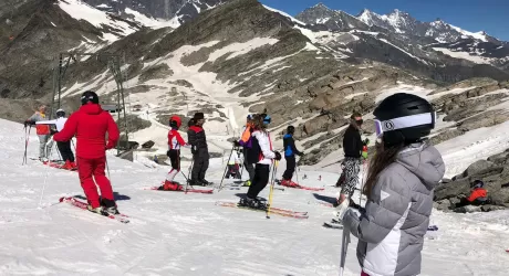 MACUGNAGA - Weekend di sci estivo al Monte Moro sulla pista San Pietro