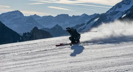 STELVIO - Iniziano gli allenamenti sul ghiacciaio degli azzurri