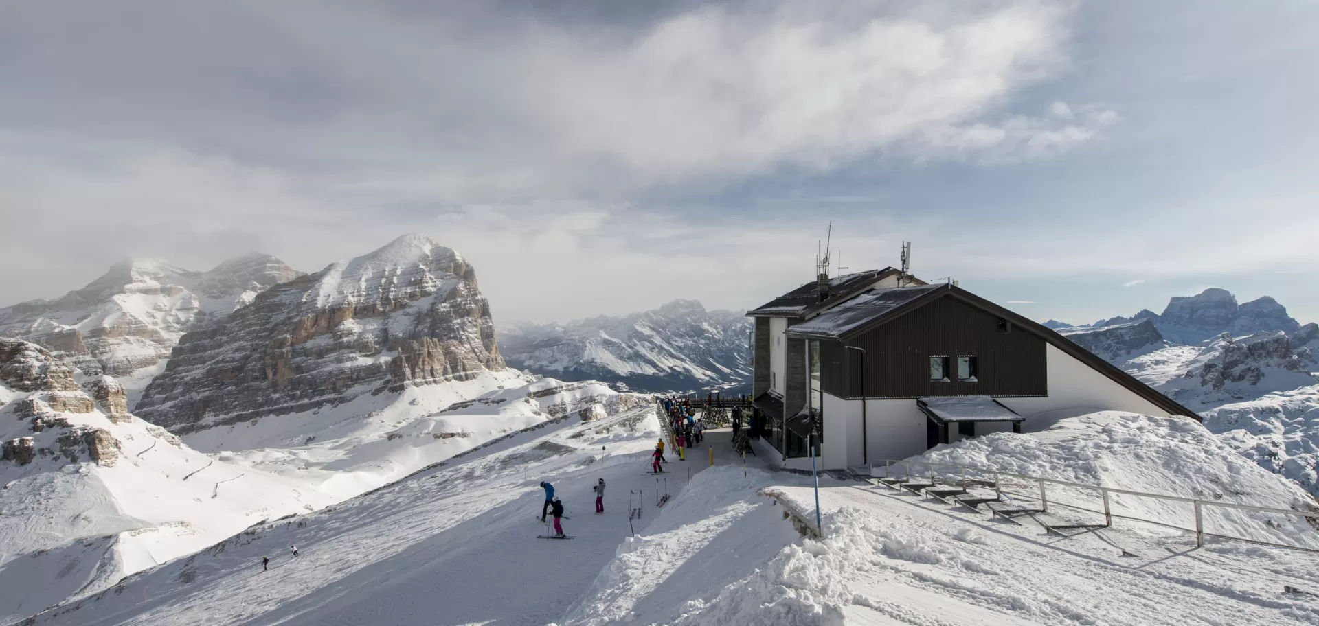 Giacomo Pompanin - Lagazuoi, inizio pista