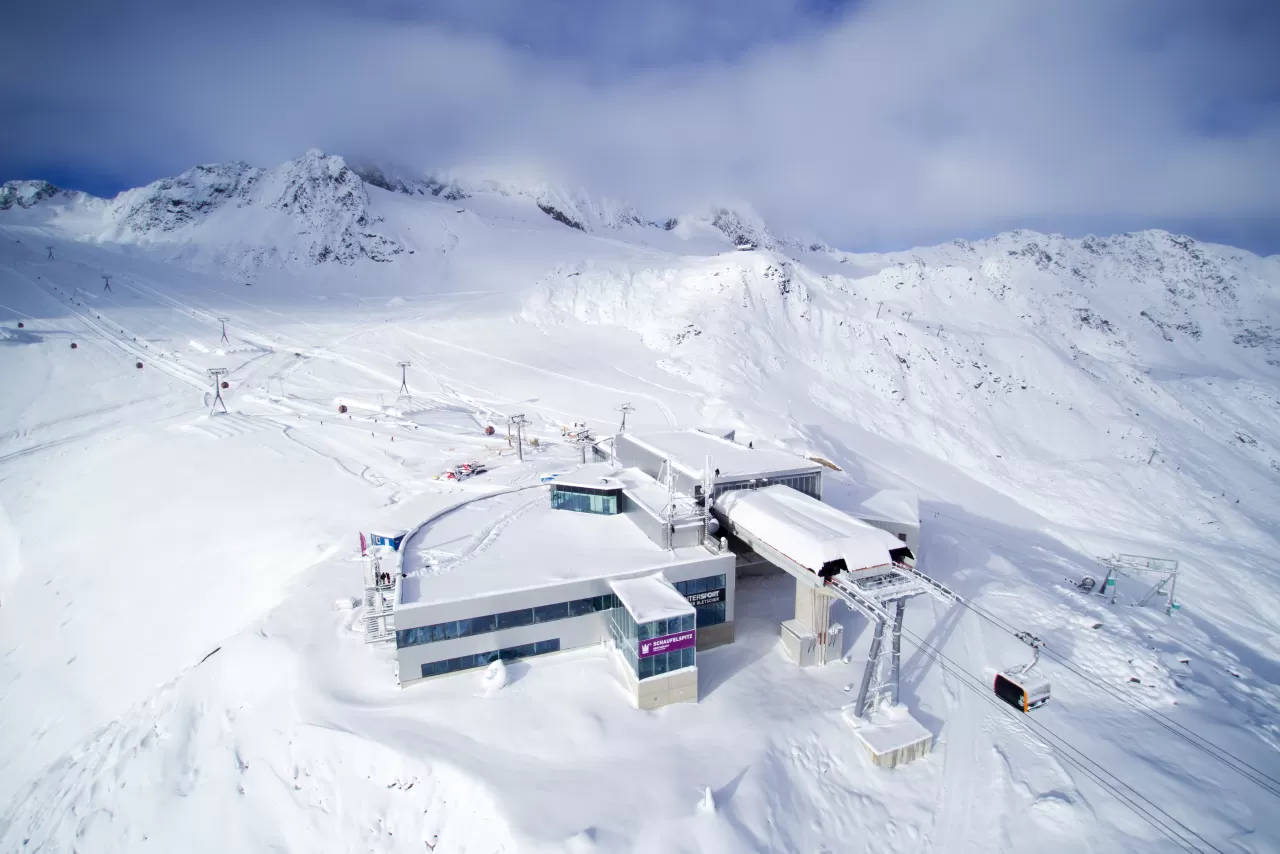 sciare allo stubai a marzo